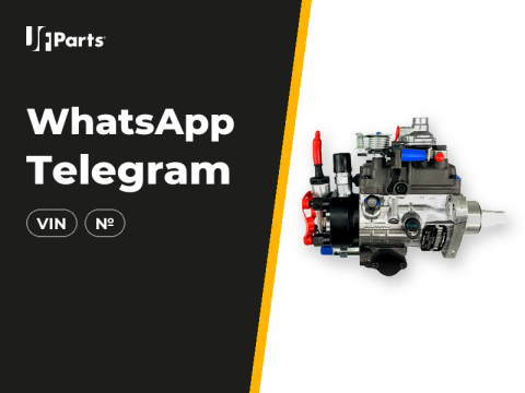Parts matching by photo, number and VIN — on WhatsApp and Telegram