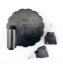 Fuel tank cap, metal 123/05892 JCB, aftermarket