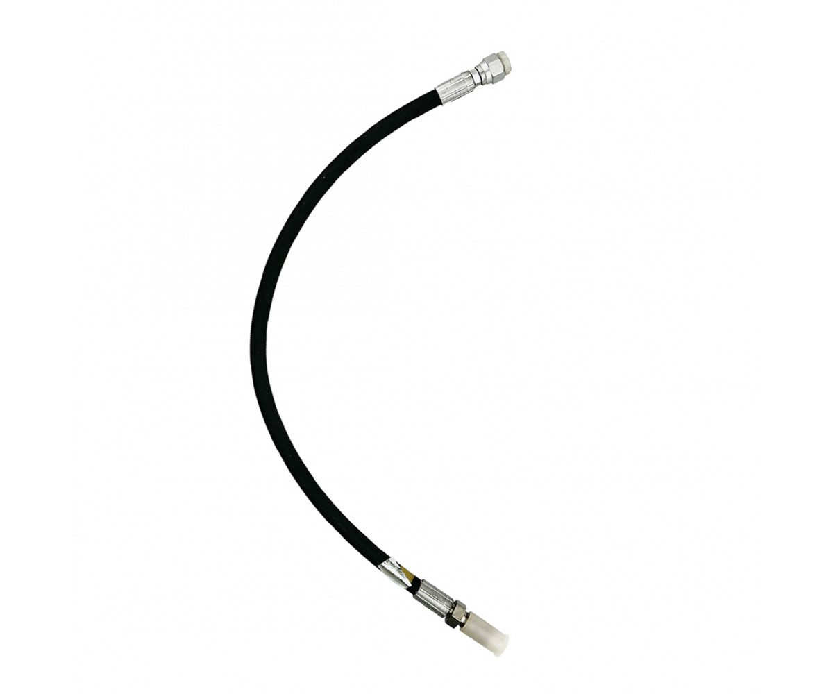 Brake hose, left, 580 mm 649/51240 JCB, genuine