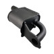 Silencer with outlet spout 400/X0059 JCB Dieselmax, aftermarket