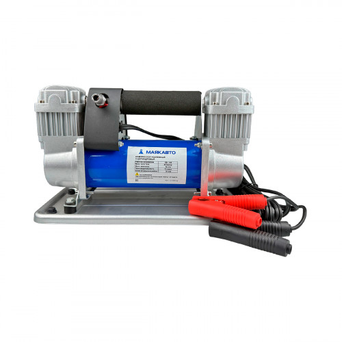 Twin-piston tyre inflation compressor, aftermarket