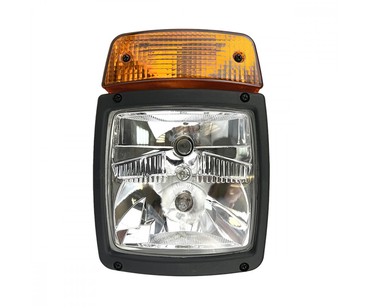 Headlamp with indicator 700/M1920 JCB, aftermarket
