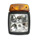 Headlamp with indicator 700/M1920 JCB, aftermarket