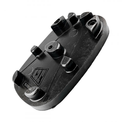 Black stabiliser rubber pad 980/88215 JCB 3CX/4CX, aftermarket