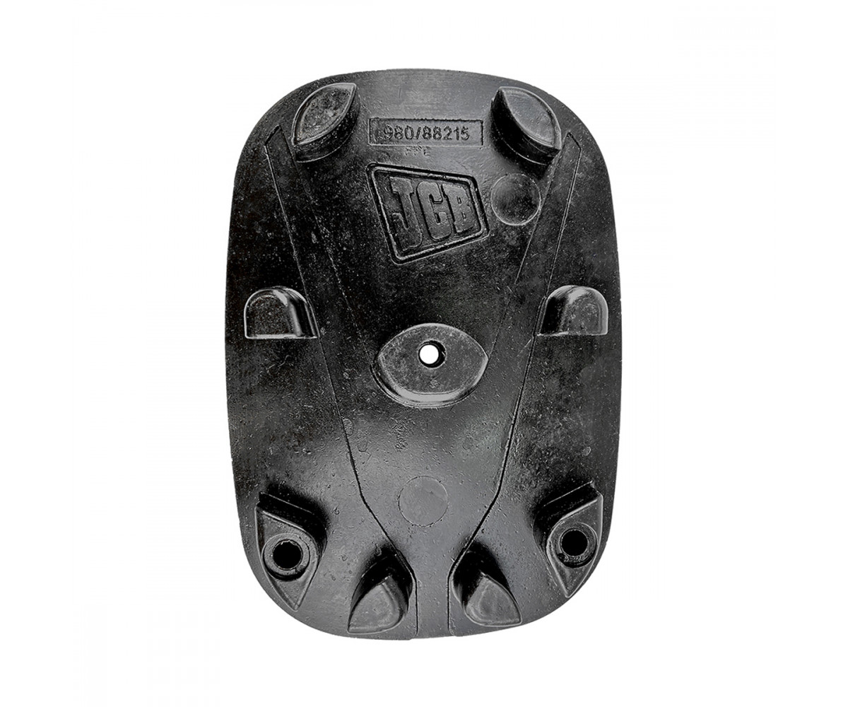 Black stabiliser rubber pad 980/88215 JCB 3CX/4CX, aftermarket