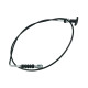 Bonnet release cable 332/H6651 JCB 3CX/4CX, genuine