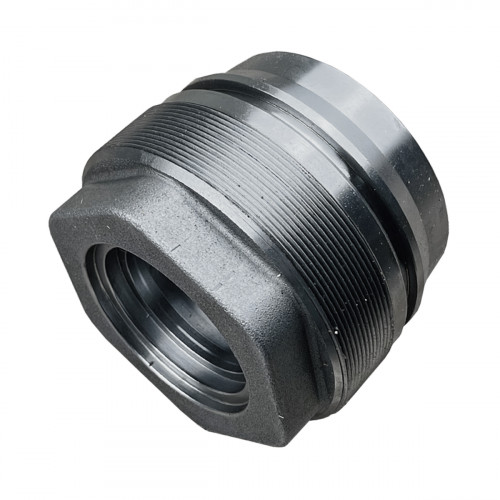 Cylinder gland nut 332/F5075 JCB 3CX/4CX 120x60 mm, aftermarket