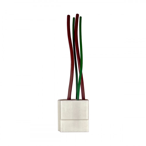 Starter relay connector with wires, aftermarket