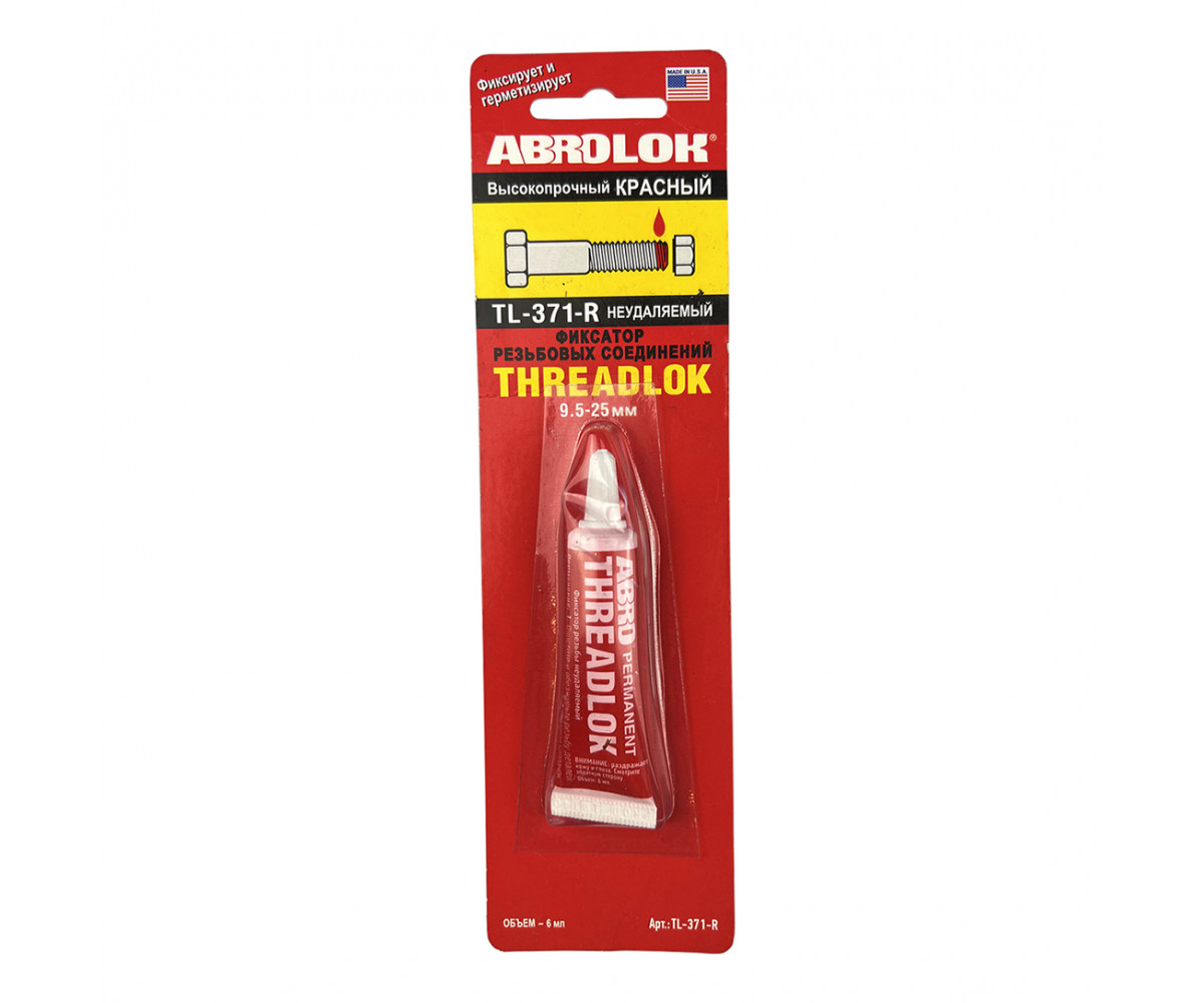 ABRO TL-371 kırmızı diş sabitleyici, 6 ml, muadil