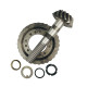 Crown wheel and pinion 66994 Carraro, aftermarket