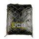 Seat cover, yellow stitching 333/H6555 JCB 3CX/4CX, aftermarket