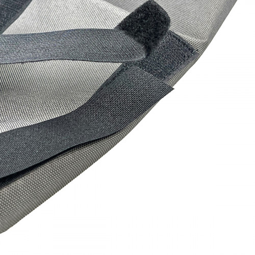 Seat cover, grey 333/H6559 JCB 3CX/4CX, aftermarket