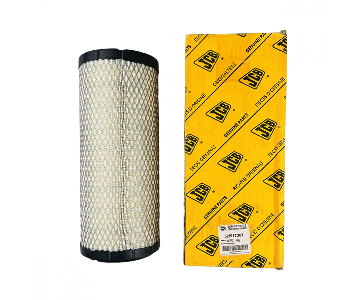 Air filter, outer 32/917301 JCB, genuine