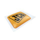 30x30 mm emblem sticker 333/U2038 JCB, aftermarket