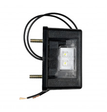 Number plate lamp (no plug) 700/21000 JCB, aftermarket