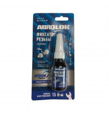 ABRO TL-010-BL blue threadlocker, 10 ml, aftermarket