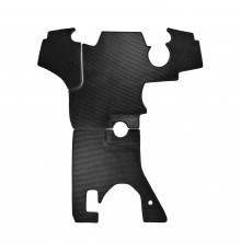 Cab mat JCB 3CX IND, black stitching JCB 3CX/4CX, aftermarket
