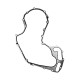Bottom engine gasket set U5LB0383 Perkins, aftermarket